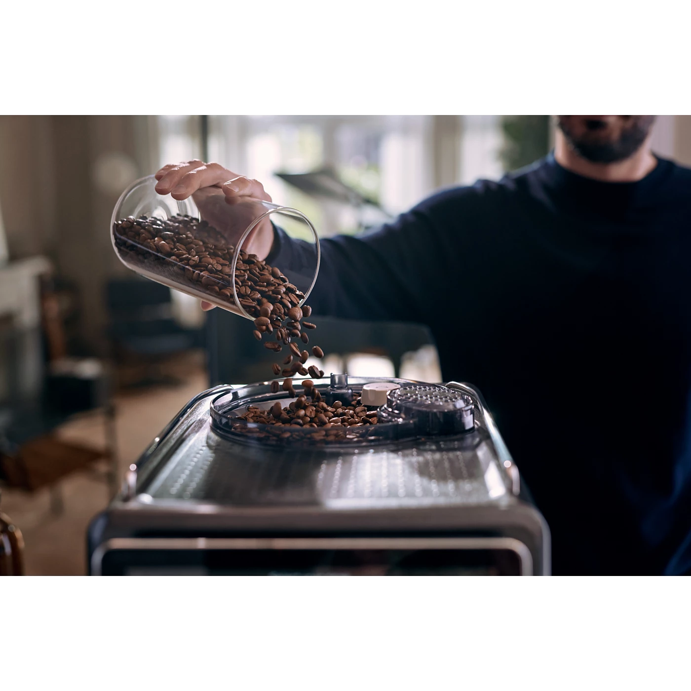 SmartCoffee Macchina da Caffè con Chicchi