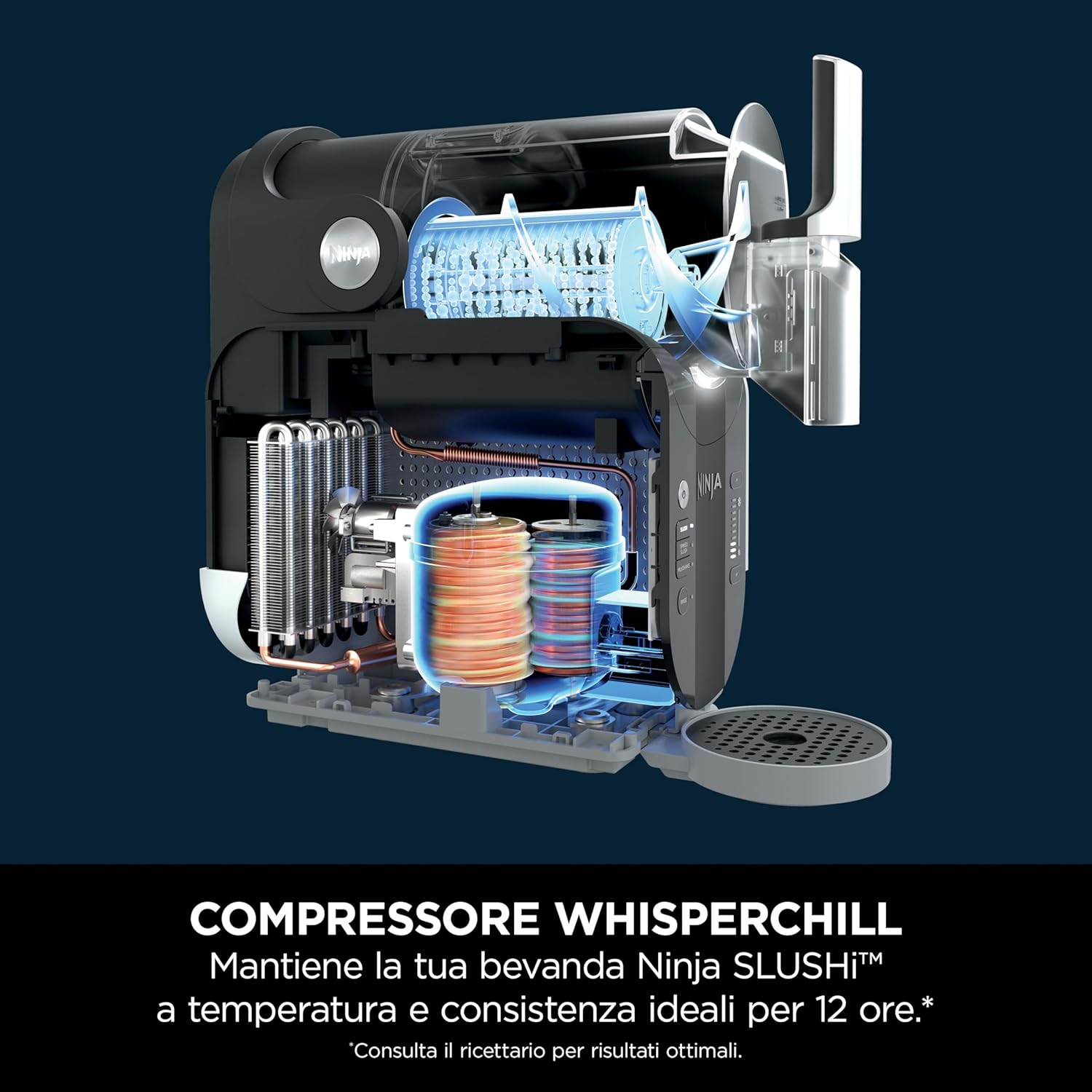 Macchina per granite e frozen drink Ninja Slushi FS301EU