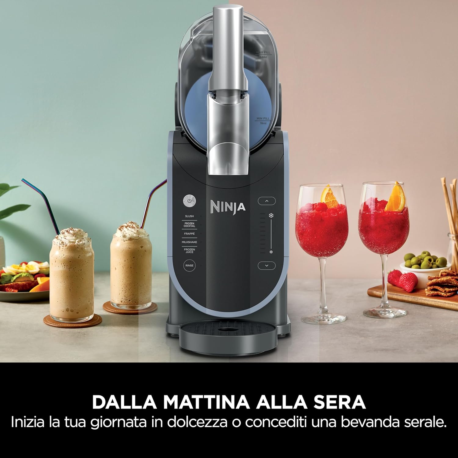 Macchina per granite e frozen drink Ninja Slushi FS301EU