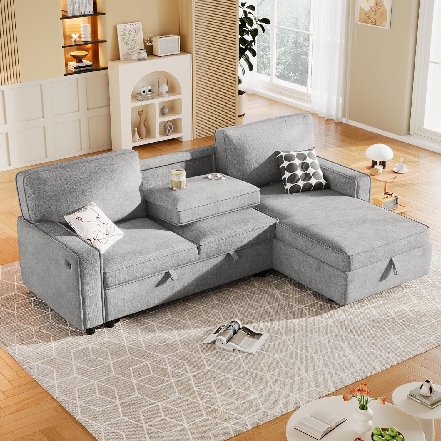 Divano letto trasformabile