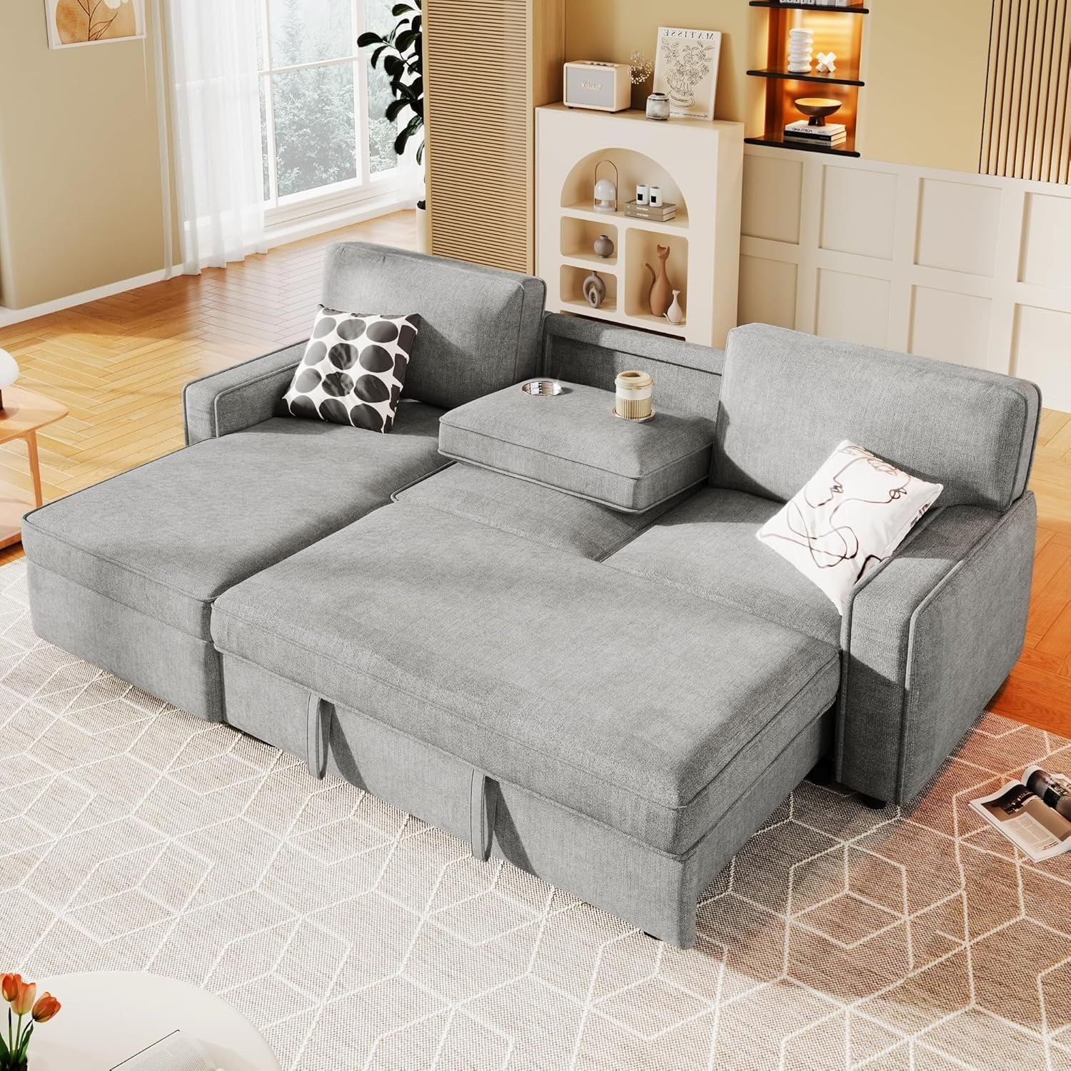 Divano letto trasformabile